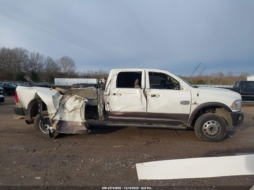 2018 Ram 3500 Laramie Longhorn 4X4 8' Box VIN: 3C63RRKL0JG187565 Lot: 43783808