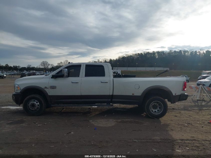 2018 Ram 3500 Laramie Longhorn 4X4 8' Box VIN: 3C63RRKL0JG187565 Lot: 43783808