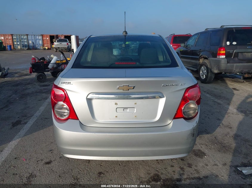 2015 Chevrolet Sonic Lt Auto VIN: 1G1JC5SG8F4202789 Lot: 43783834