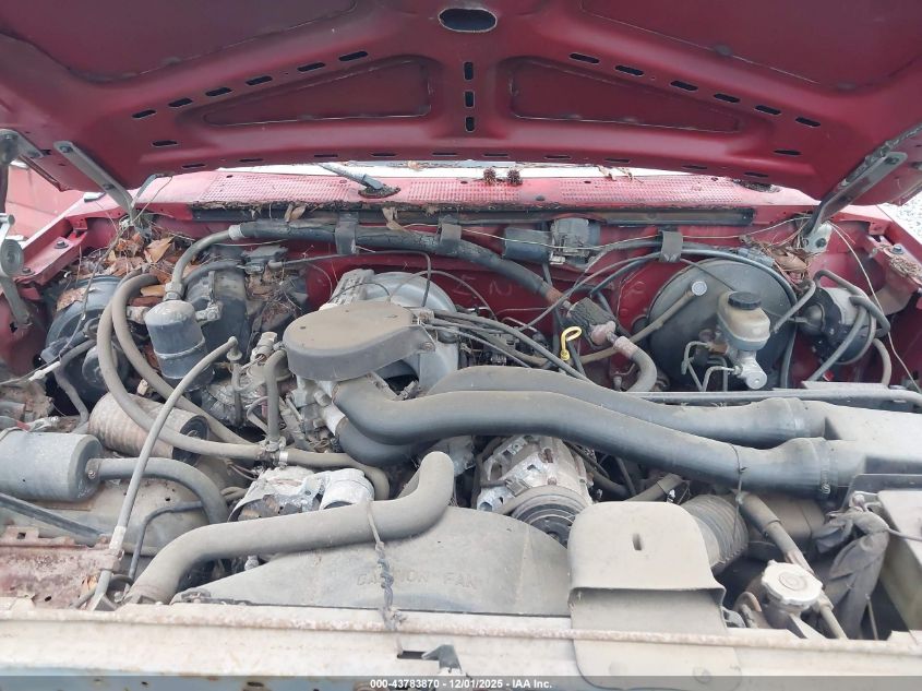 1991 Ford F150 VIN: 1FTEX15N0MKA10727 Lot: 43783870