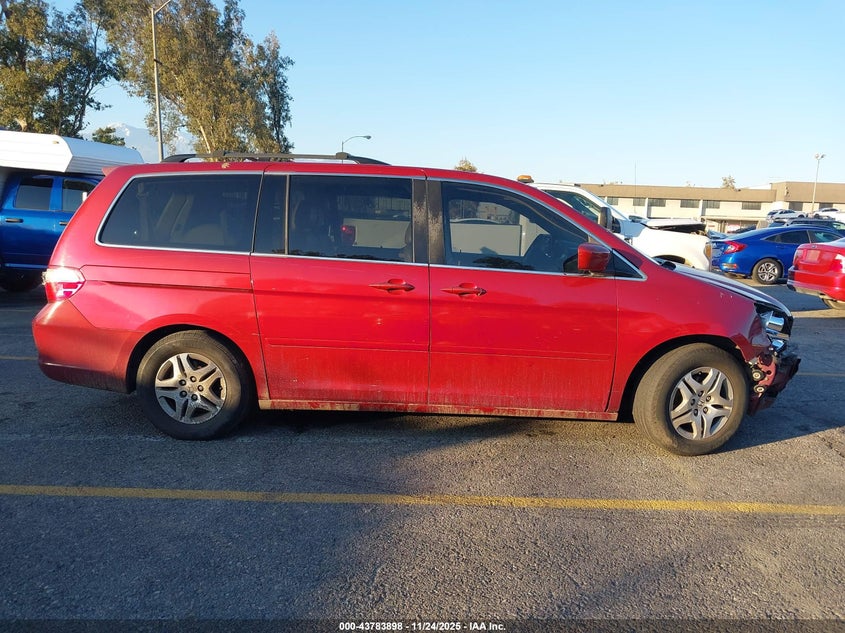 2005 Honda Odyssey Ex-L VIN: 5FNRL38725B034306 Lot: 43783898