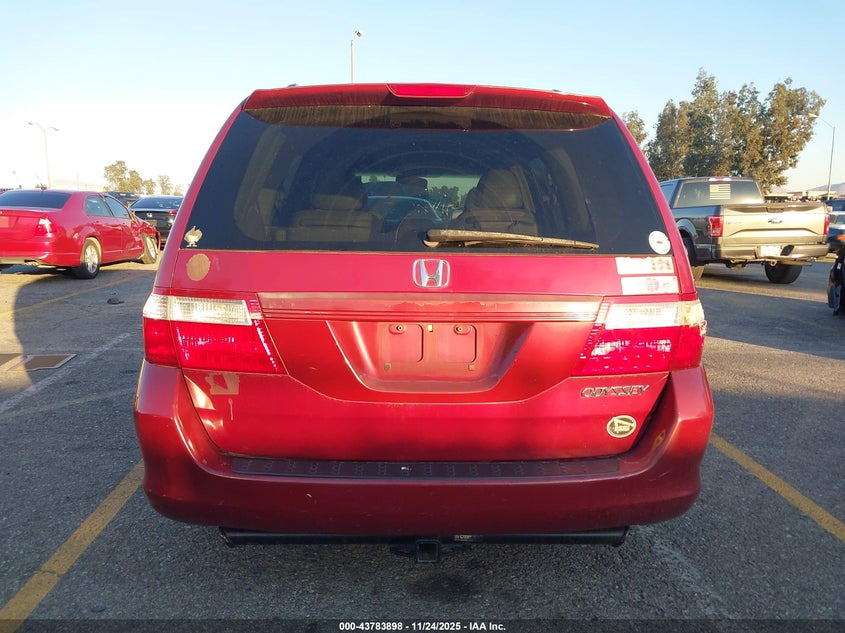 2005 Honda Odyssey Ex-L VIN: 5FNRL38725B034306 Lot: 43783898