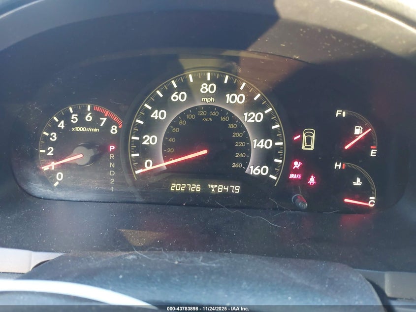 2005 Honda Odyssey Ex-L VIN: 5FNRL38725B034306 Lot: 43783898