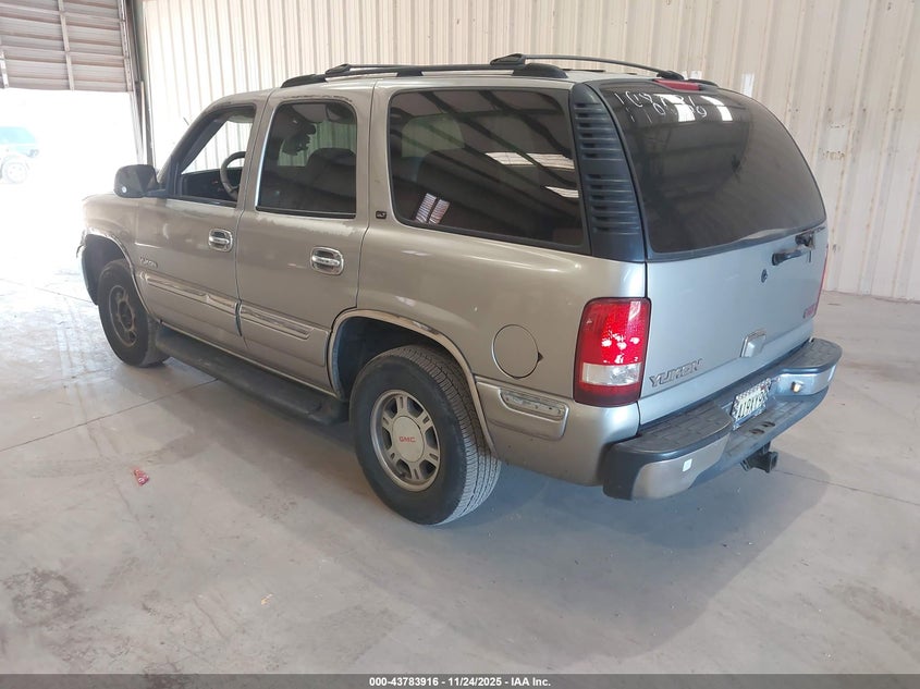 1GKEC13T91J198036 2001 GMC YUKON photo no. 3