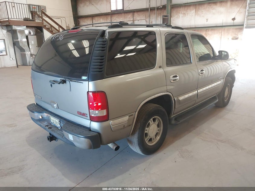 1GKEC13T91J198036 2001 GMC YUKON photo no. 4