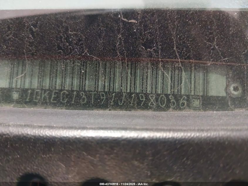 2001 GMC Yukon Slt VIN: 1GKEC13T91J198036 Lot: 43783916