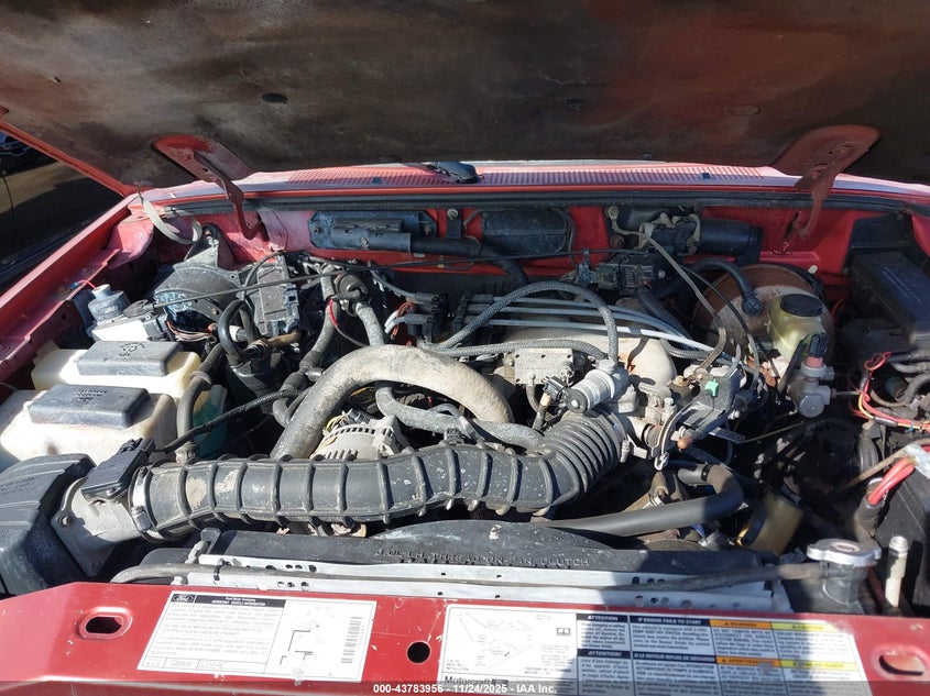 1998 Ford Ranger Splash/Xl/Xlt VIN: 1FTYR10U9WPA41258 Lot: 43783956