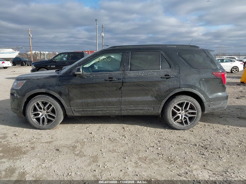 2018 Ford Explorer Sport VIN: 1FM5K8GT2JGB02273 Lot: 43784020