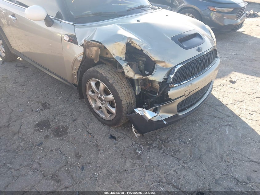 2008 Mini Cooper S VIN: WMWMF73568TV36443 Lot: 43784028