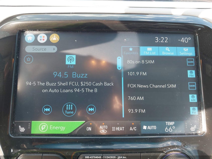 2020 Chevrolet Bolt Ev Fwd Premier VIN: 1G1FZ6S0XL4129367 Lot: 43784045