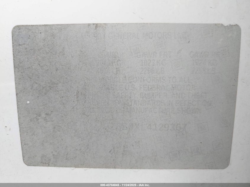 2020 Chevrolet Bolt Ev Fwd Premier VIN: 1G1FZ6S0XL4129367 Lot: 43784045