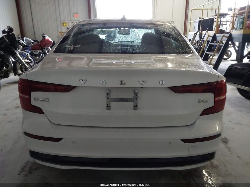 2024 Volvo S60 B5 Core Dark Theme VIN: 7JRL12FKXRG321628 Lot: 43784091