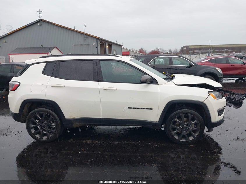 2021 Jeep Compass 80Th Anniversary 4X4 VIN: 3C4NJDEB4MT561654 Lot: 43784109