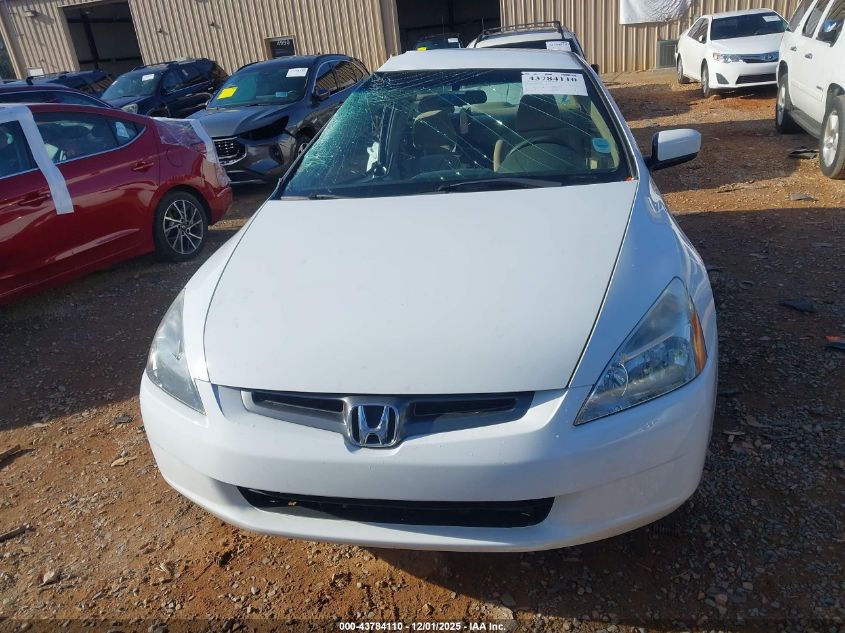 2003 Honda Accord 3.0 Lx VIN: 1HGCM66383A055267 Lot: 43784110