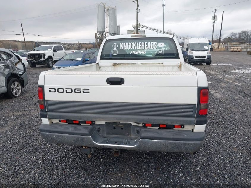 1998 Dodge Ram 2500 VIN: 1B7KC2365WJ193096 Lot: 43784111