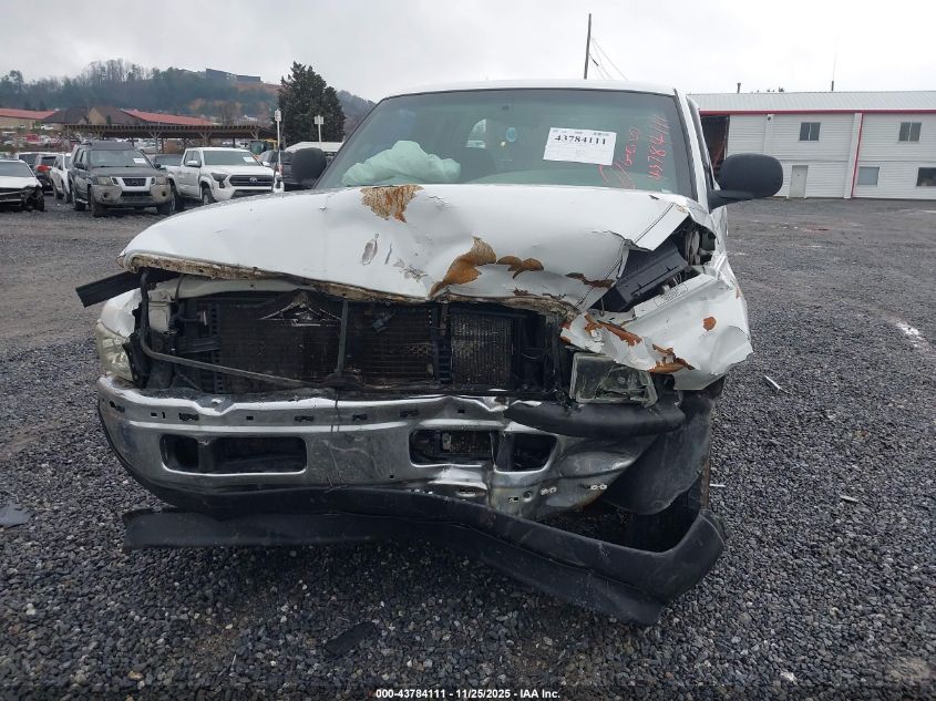 1998 Dodge Ram 2500 VIN: 1B7KC2365WJ193096 Lot: 43784111