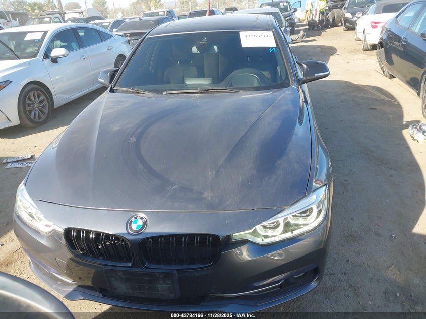2016 BMW 328I VIN: WBA8E9C58GK647502 Lot: 43784166