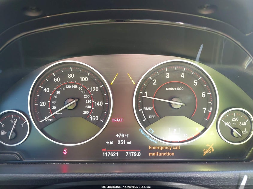 2016 BMW 328I VIN: WBA8E9C58GK647502 Lot: 43784166