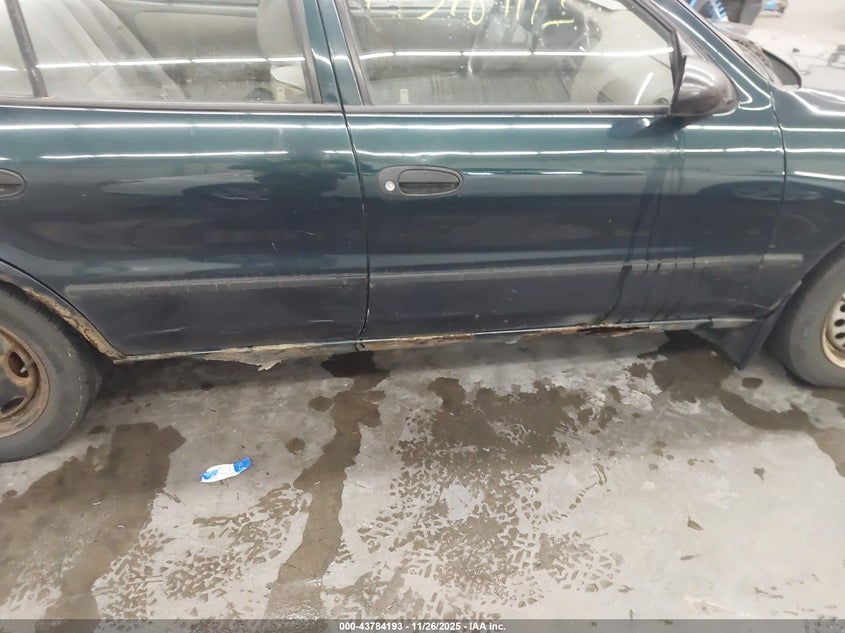 1997 Geo Prizm VIN: 1Y1SK5263VZ428340 Lot: 43784193