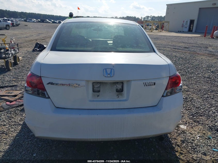 2009 Honda Accord 2.4 Lx VIN: 1HGCP26349A056540 Lot: 43784209