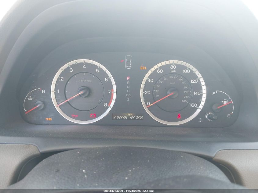 2009 Honda Accord 2.4 Lx VIN: 1HGCP26349A056540 Lot: 43784209