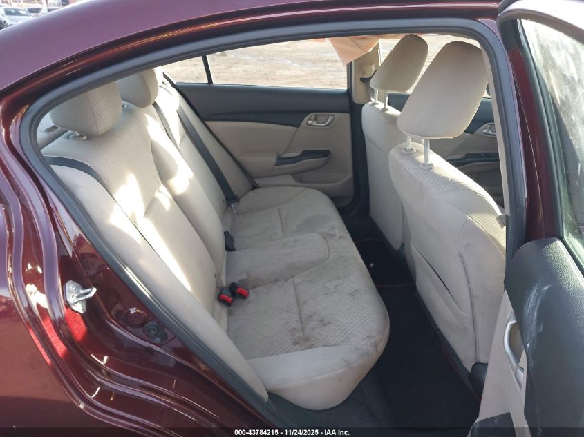 2015 Honda Civic Lx VIN: 19XFB2F55FE270974 Lot: 43784215