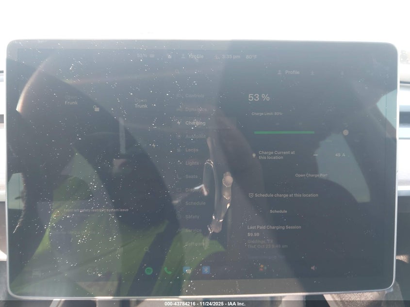 2022 Tesla Model Y Performance Dual Motor All-Wheel Drive VIN: 7SAYGDEF8NF455886 Lot: 43784216