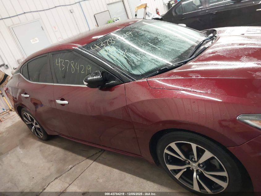 2017 Nissan Maxima 3.5 Sv VIN: 1N4AA6AP8HC424722 Lot: 43784219