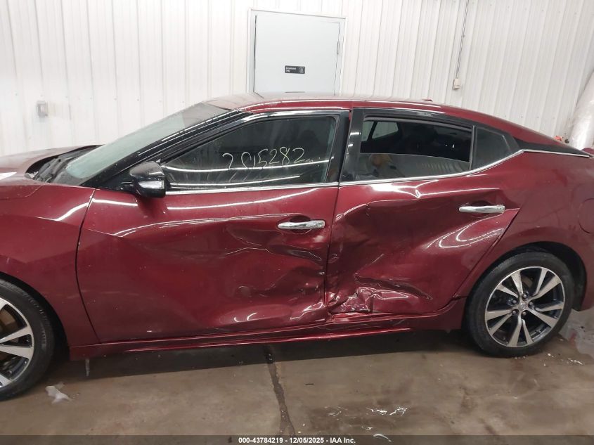 2017 Nissan Maxima 3.5 Sv VIN: 1N4AA6AP8HC424722 Lot: 43784219