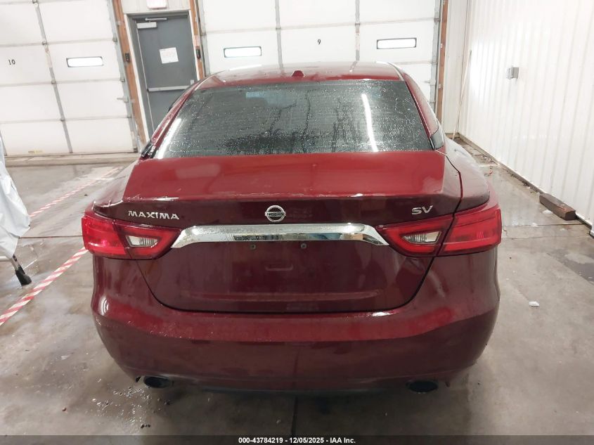 2017 Nissan Maxima 3.5 Sv VIN: 1N4AA6AP8HC424722 Lot: 43784219