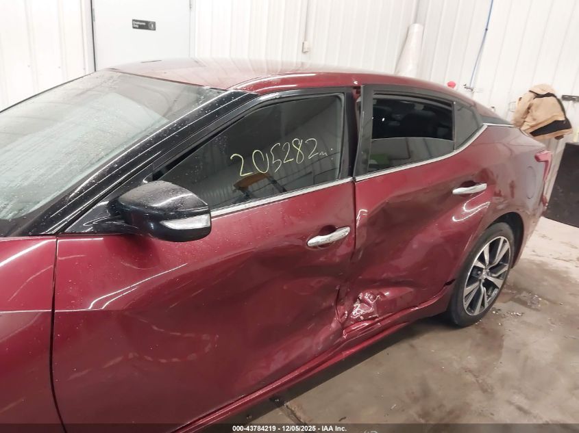 2017 Nissan Maxima 3.5 Sv VIN: 1N4AA6AP8HC424722 Lot: 43784219
