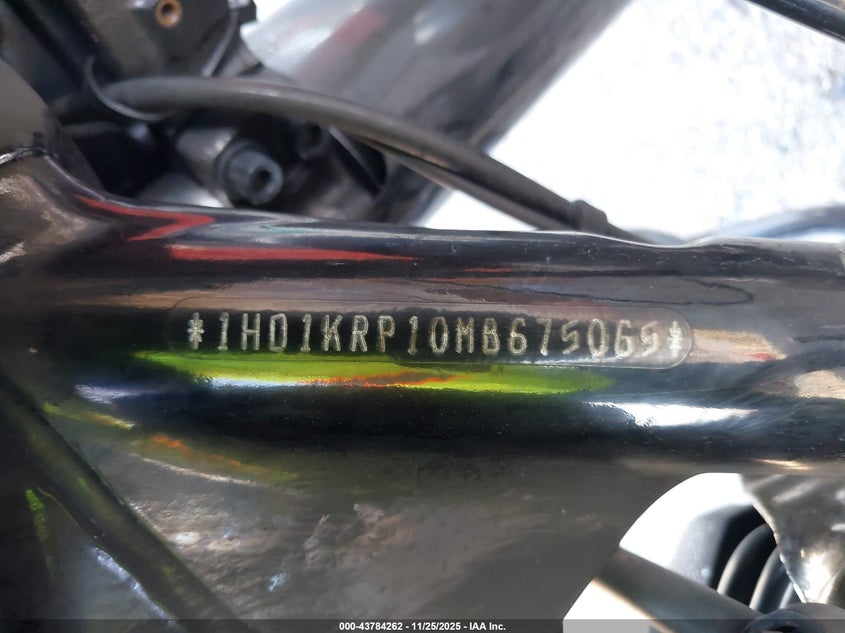 2021 Harley-Davidson Flhxs VIN: 1HD1KRP10MB675065 Lot: 43784262