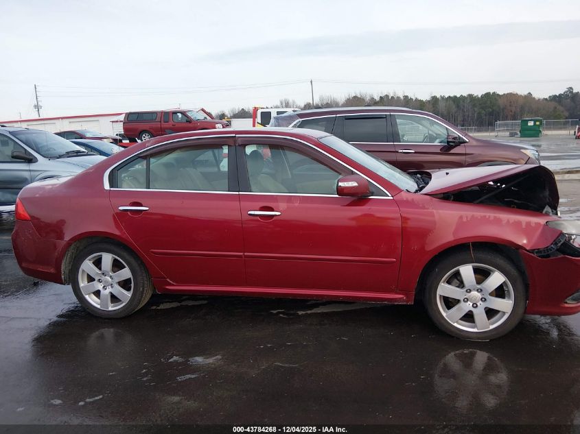 2009 Kia Optima Ex VIN: KNAGE228795350026 Lot: 43784268