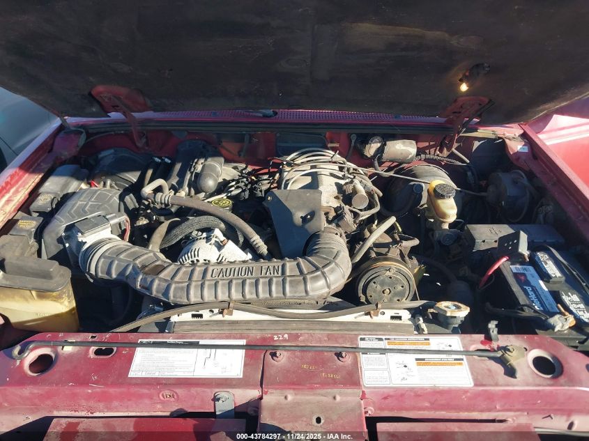 1993 Ford Ranger Super Cab VIN: 1FTCR14X5PTA49929 Lot: 43784297