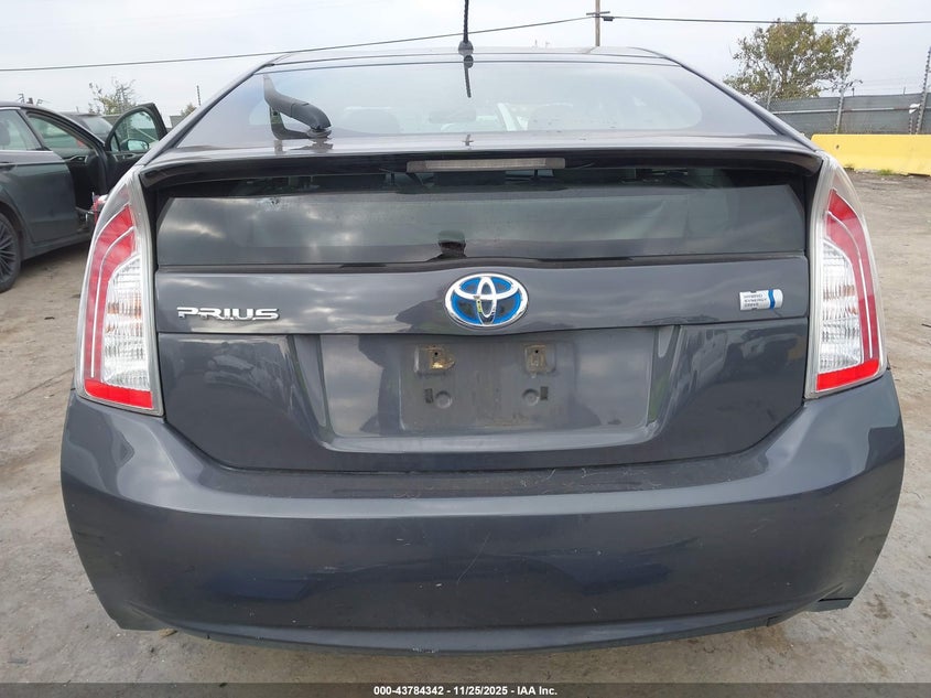 2013 Toyota Prius Two VIN: JTDKN3DU2D5600844 Lot: 43784342