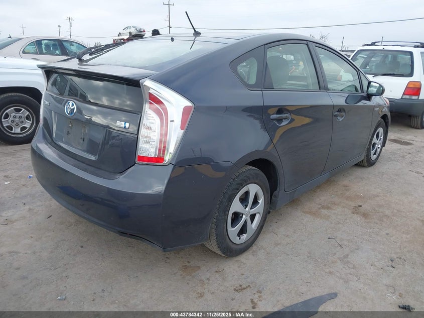 2013 Toyota Prius Two VIN: JTDKN3DU2D5600844 Lot: 43784342