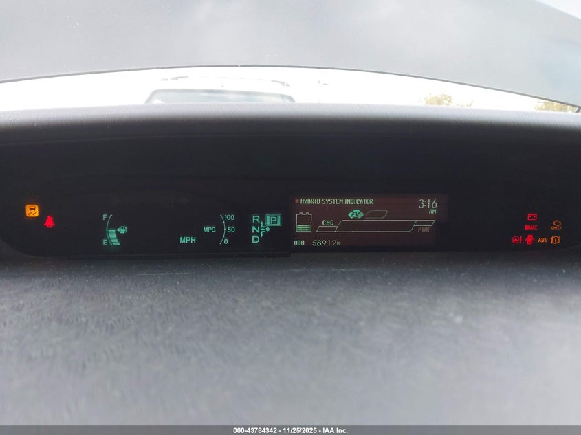 2013 Toyota Prius Two VIN: JTDKN3DU2D5600844 Lot: 43784342