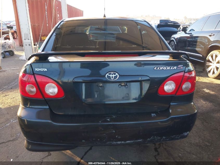 2006 Toyota Corolla S VIN: 1NXBR32E26Z583497 Lot: 43784344