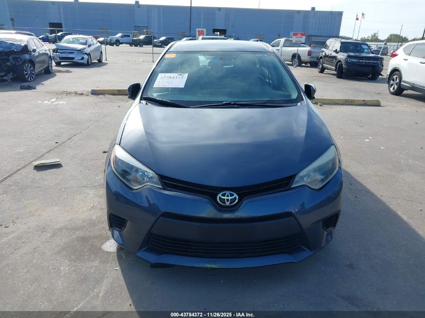 2016 Toyota Corolla L VIN: 5YFBURHE7GP465294 Lot: 43784372