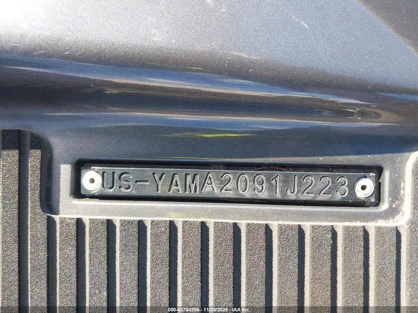 2023 Yamaha Vx VIN: YAMA2091J223 Lot: 43784396