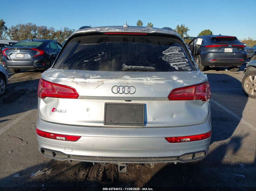 2019 Audi Sq5 3.0T Premium VIN: WA1B4AFY6K2076615 Lot: 43784413