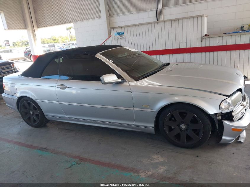 2002 BMW 325Ci VIN: WBABS33462PG84856 Lot: 43784439