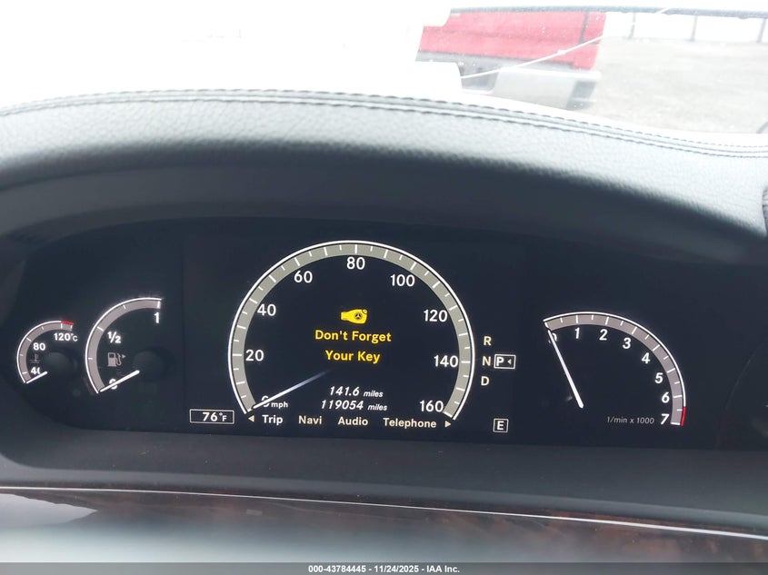 2012 Mercedes-Benz S 550 VIN: WDDNG7DB3CA463227 Lot: 43784445