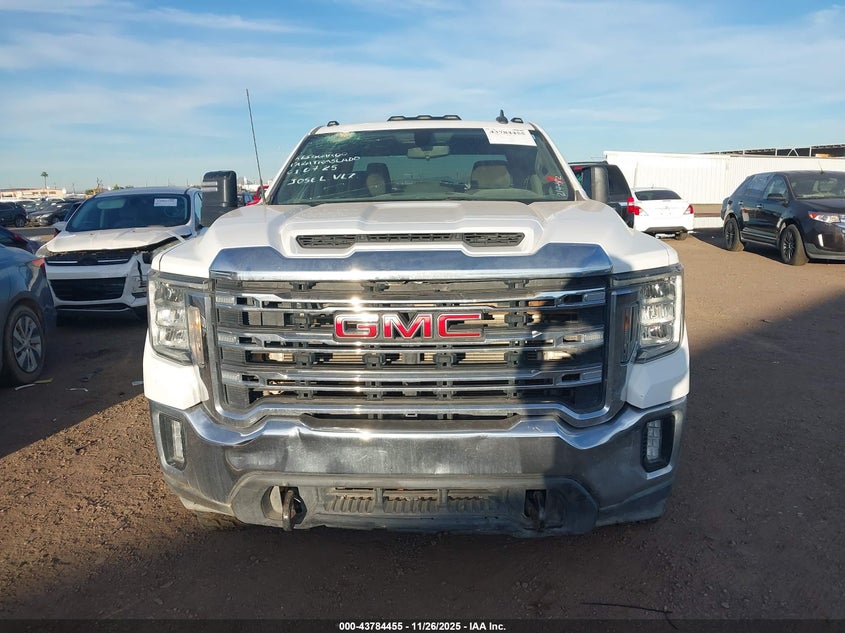 2021 GMC Sierra 2500Hd 4Wd Standard Bed Sle VIN: 1GT49MEY5MF214482 Lot: 43784455