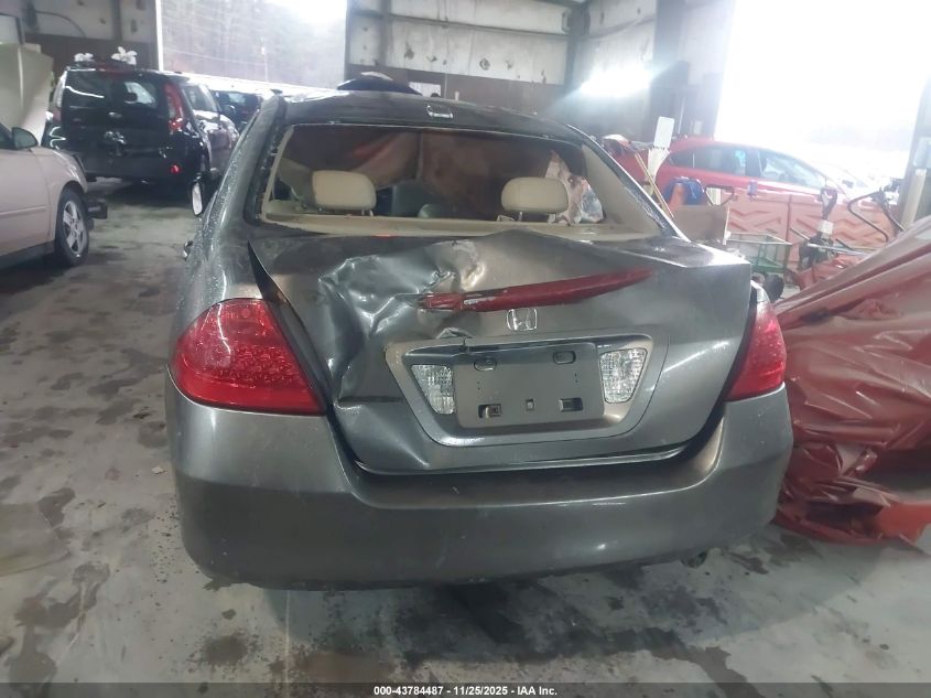2007 Honda Accord 2.4 Ex VIN: 1HGCM56897A014870 Lot: 43784487