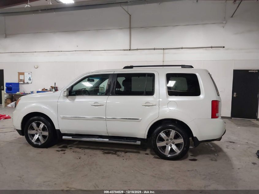 2012 Honda Pilot Touring VIN: 5FNYF4H91CB045319 Lot: 43784529