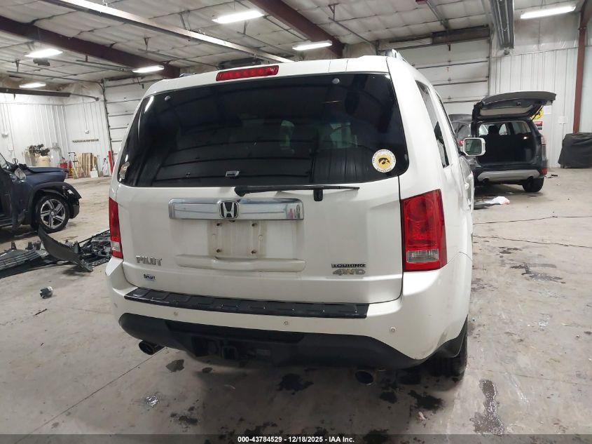 2012 Honda Pilot Touring VIN: 5FNYF4H91CB045319 Lot: 43784529