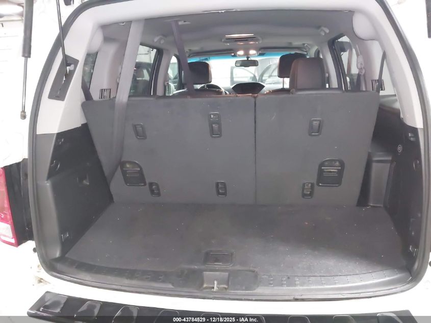 2012 Honda Pilot Touring VIN: 5FNYF4H91CB045319 Lot: 43784529