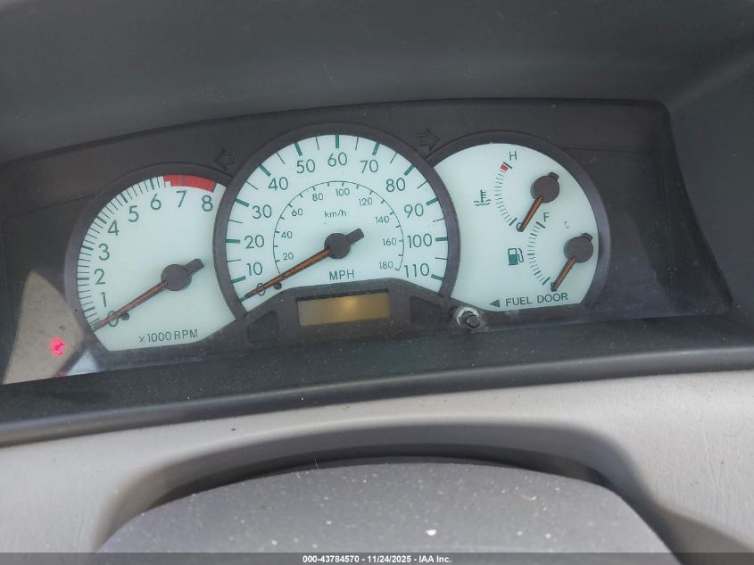 2004 Toyota Corolla Le VIN: 1NXBR32E04Z199134 Lot: 43784570