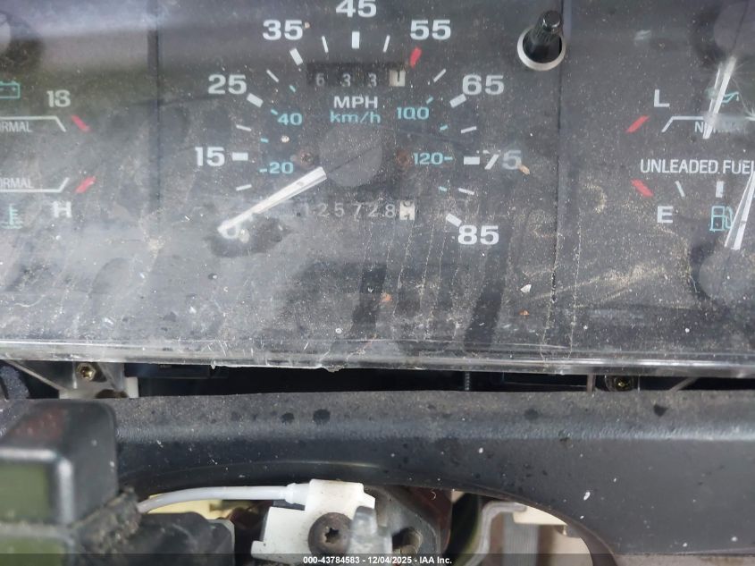 1994 Ford Ranger Super Cab VIN: 1FTCR14A5RTA85795 Lot: 43784583